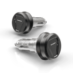Lenkergewichte HIGHSIDER ESAGANO-XS, schwarz, Klemmbereich 12-22 mm