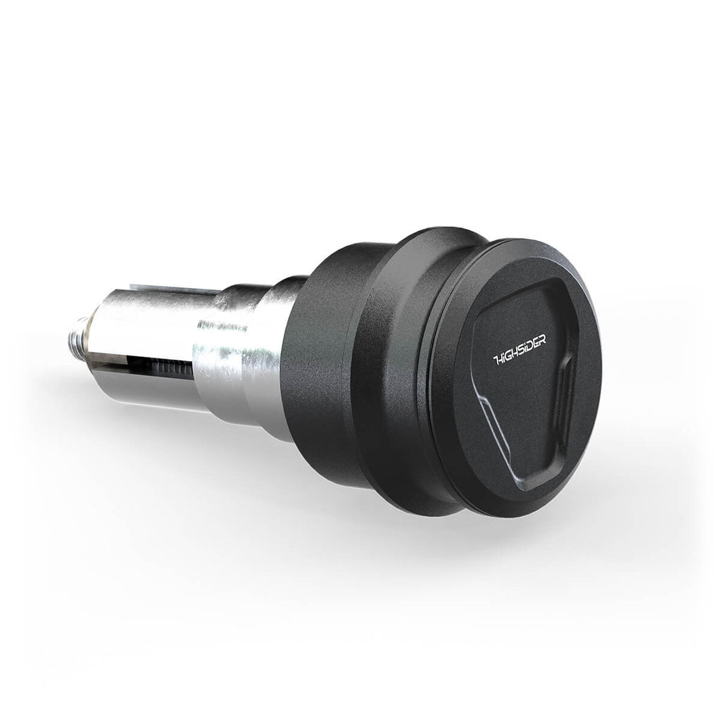 Lenkergewichte HIGHSIDER ESAGANO-LS, schwarz, Klemmbereich 12-22 mm