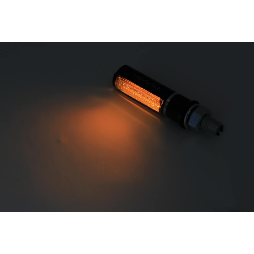LED Blinker HIGHSIDER CONERO, schwarz, E-geprüft