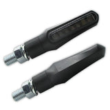LED Blinker Highsider Smart Shorty Fin mit Positionslicht, Getönt, E-geprüft