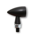 LED Blinker HIGHSIDER APOLLO BULLET mit Positionslicht, schwarz matt, E-geprüft