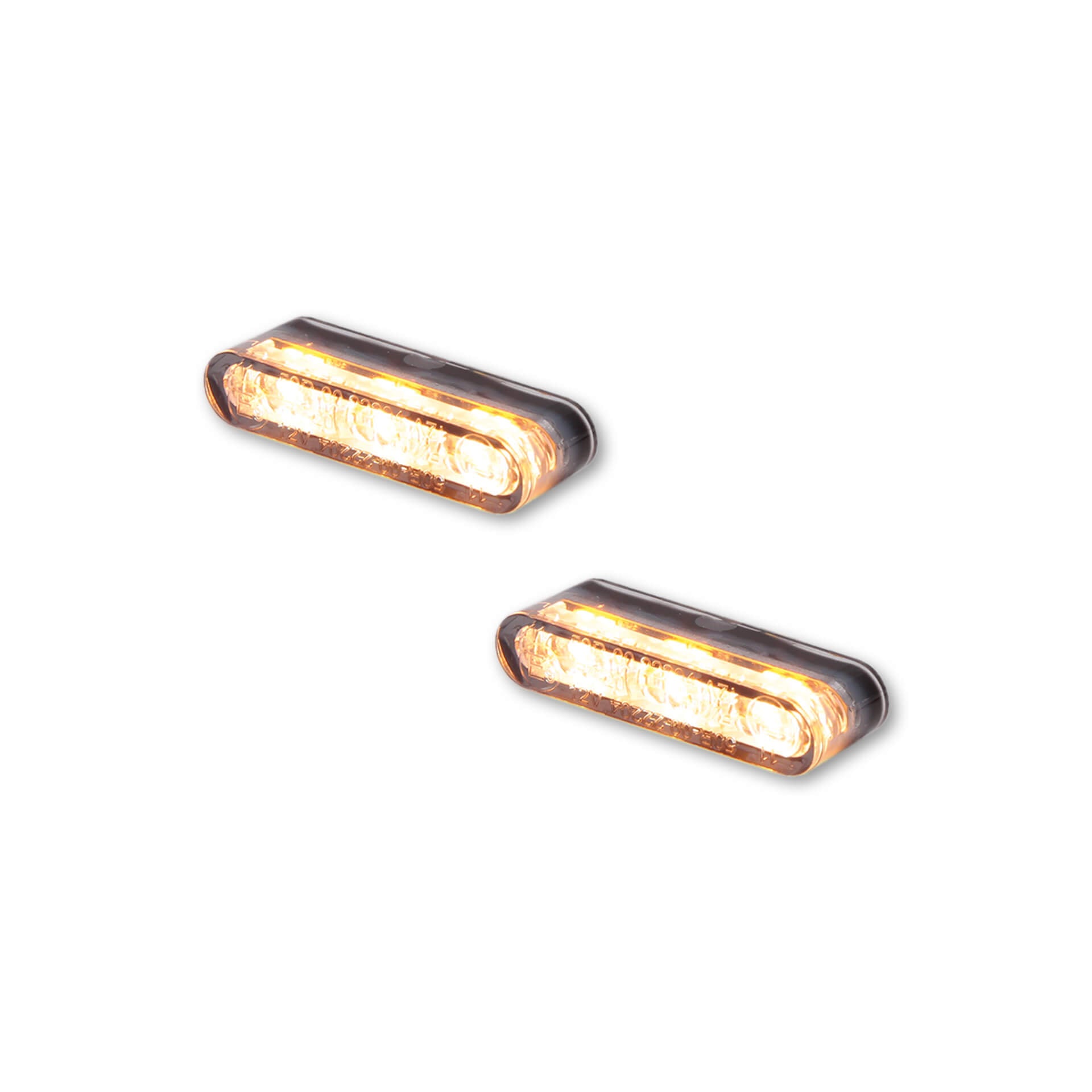 LED Blinker HIGHSIDER STAR-MX1 PRO Modul mit Positionslicht, getönt, E-geprüft