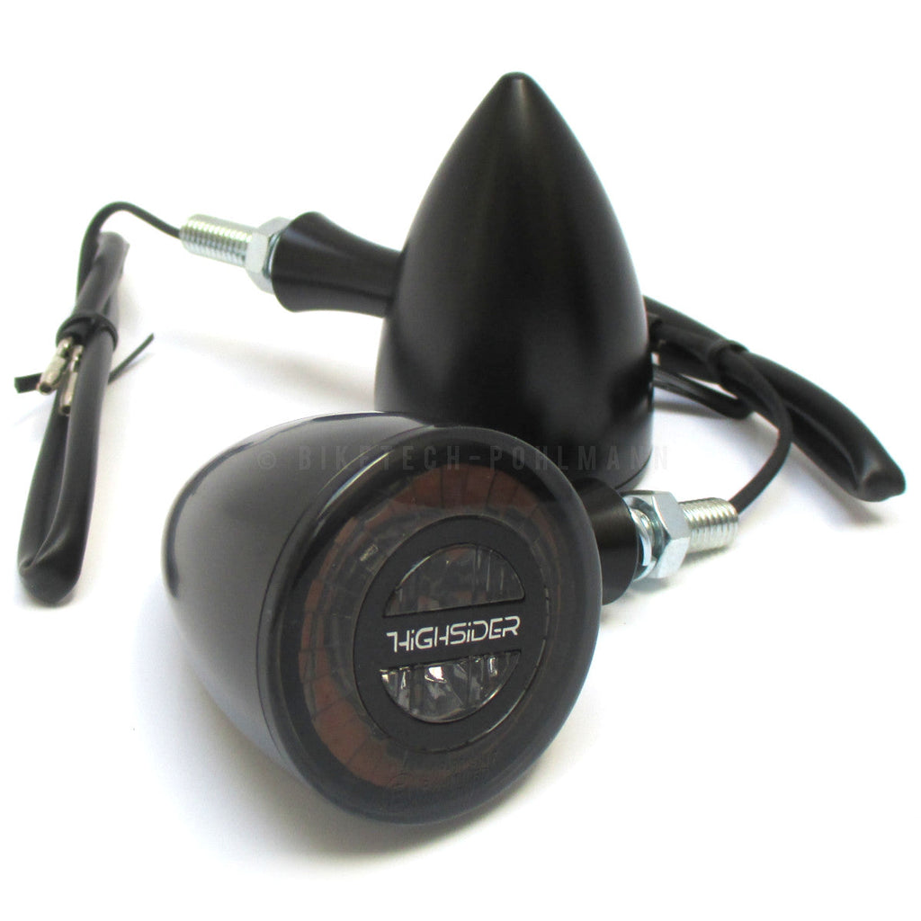 LED Blinker ROCKET BULLET, schwarz