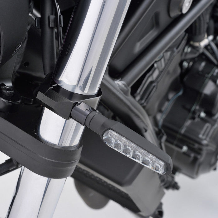 Blinkerhalter Set Daytona Alu für M8 Blinker