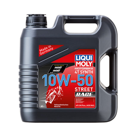 Motoröl LIQUI MOLY 4T Synth 10W-50 Street Race (4 Liter)