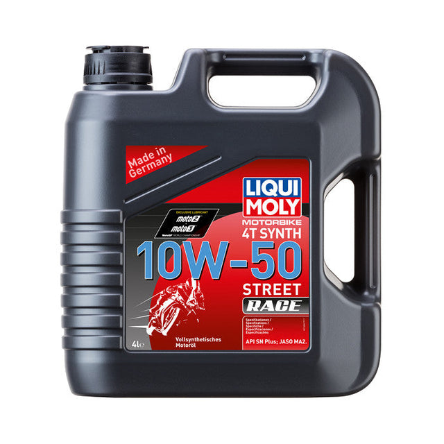 Motoröl LIQUI MOLY 4T Synth 10W-50 Street Race (4 Liter)