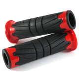 Lenkergriffe GLOSSY, Rot, 7/8 Zoll (22,2 mm), 125 mm, Gummi, ABS