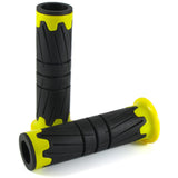 Lenkergriffe GLOSSY, Gelb, 7/8 Zoll (22,2 mm), 125 mm, Gummi, ABS