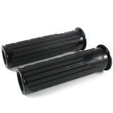 Lenkergriffe D-VERSION, Schwarz, 7/8 Zoll (22,2 mm), 125 mm, Gummi, Alu