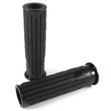 Lenkergriffe D-VERSION, Schwarz, 7/8 Zoll (22,2 mm), 125 mm, Gummi, Alu