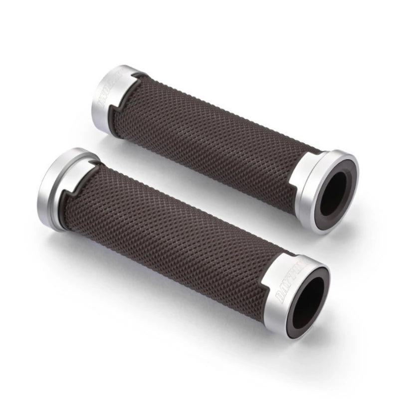 Lenkergriffe Daytona BASE, Braun, 7/8 Zoll (22,2 mm), 125 mm