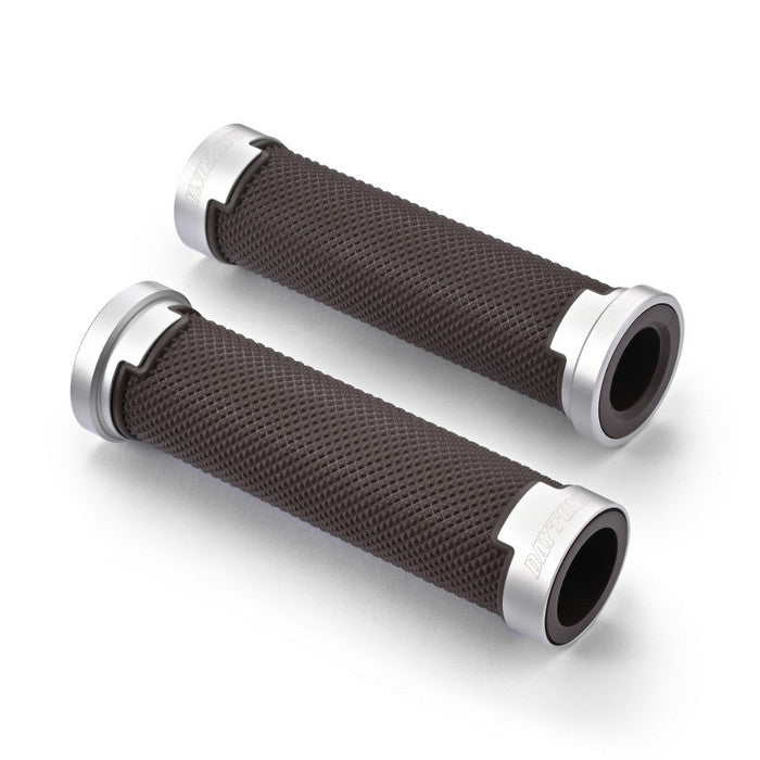 Lenkergriffe Daytona BASE, braun, 7/8 Zoll (22,2 mm), 125 mm