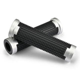Lenkergriffe Daytona CROSS, Silber, 7/8 Zoll (22,2 mm), 125 mm