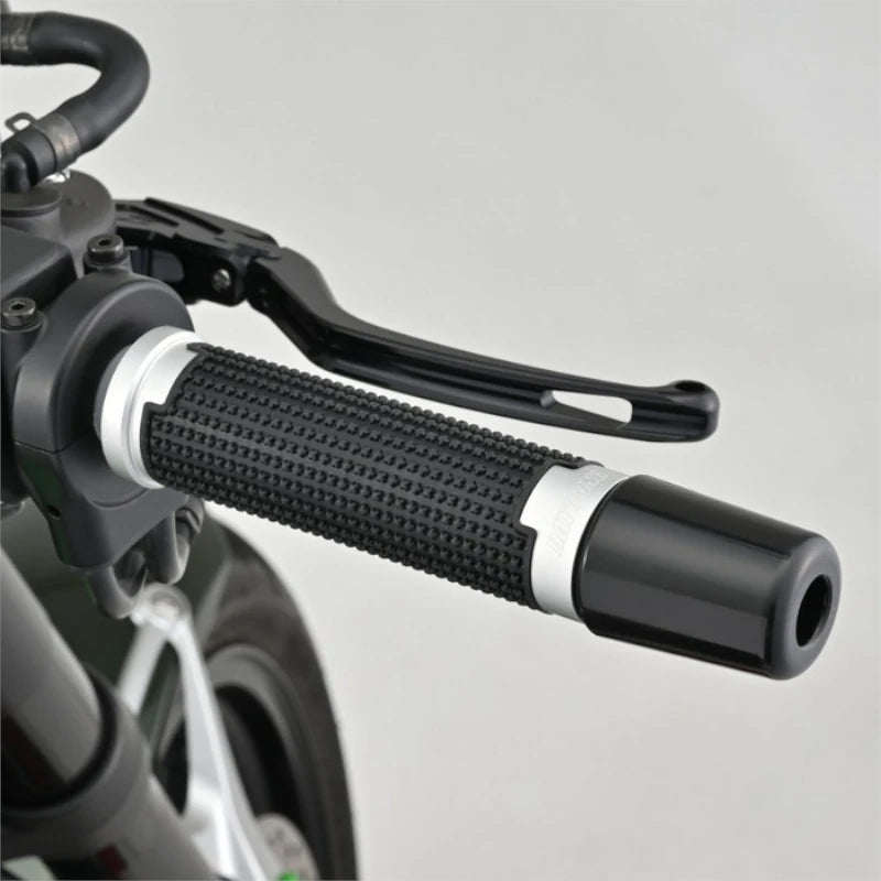 Lenkergriffe Daytona CROSS, Silber, 7/8 Zoll (22,2 mm), 125 mm