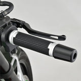 Lenkergriffe Daytona CROSS, Silber, 7/8 Zoll (22,2 mm), 125 mm