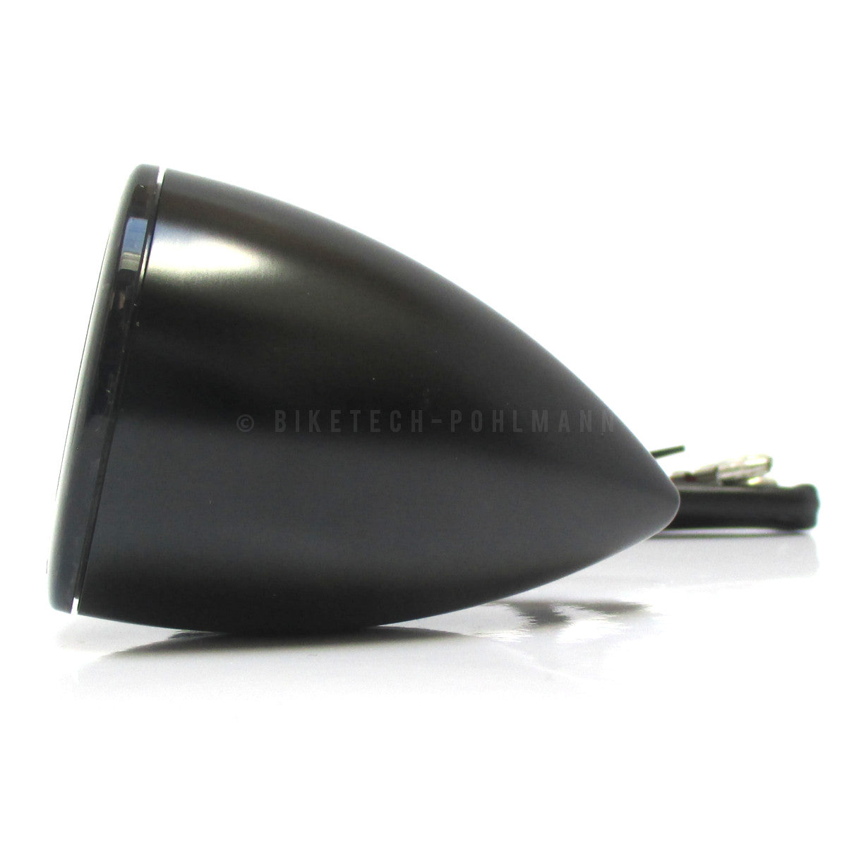 LED Blinker ROCKET BULLET mit Rücklicht und Bremslicht, schwarz