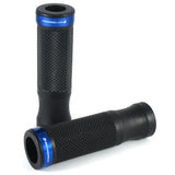 Lenkergriffe SELECT 1, 7/8 Zoll (22,2 mm), 120 mm, Gummi, Alu, blau