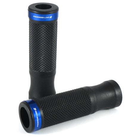 Lenkergriffe SELECT 1, 7/8 Zoll (22,2 mm), 120 mm, Gummi, Alu, blau