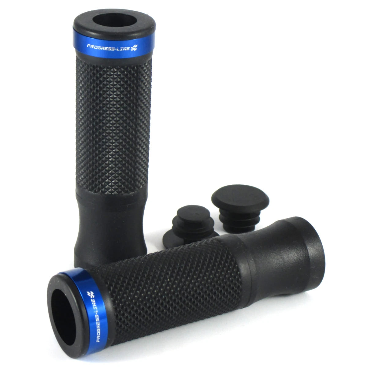 Lenkergriffe SELECT 1, 7/8 Zoll (22,2 mm), 120 mm, Gummi, Alu, blau