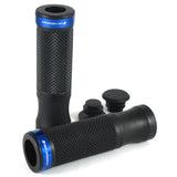 Lenkergriffe SELECT 1, 7/8 Zoll (22,2 mm), 120 mm, Gummi, Alu, blau