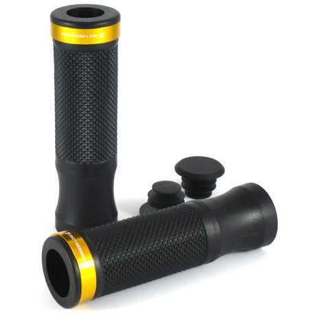 Lenkergriffe SELECT 1, 7/8 Zoll (22,2 mm), 120 mm, Gummi, Alu, gold
