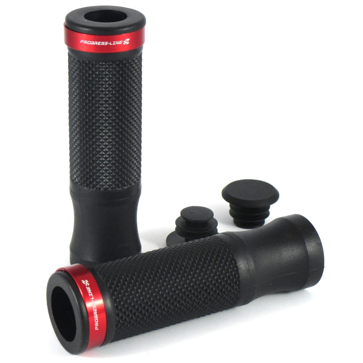Lenkergriffe SELECT 1, 7/8 Zoll (22,2 mm), 120 mm, Gummi, Alu, rot