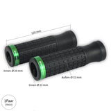 Lenkergriffe SELECT 2, Grün, 7/8 Zoll (22,2 mm), 120 mm, Gummi, Alu