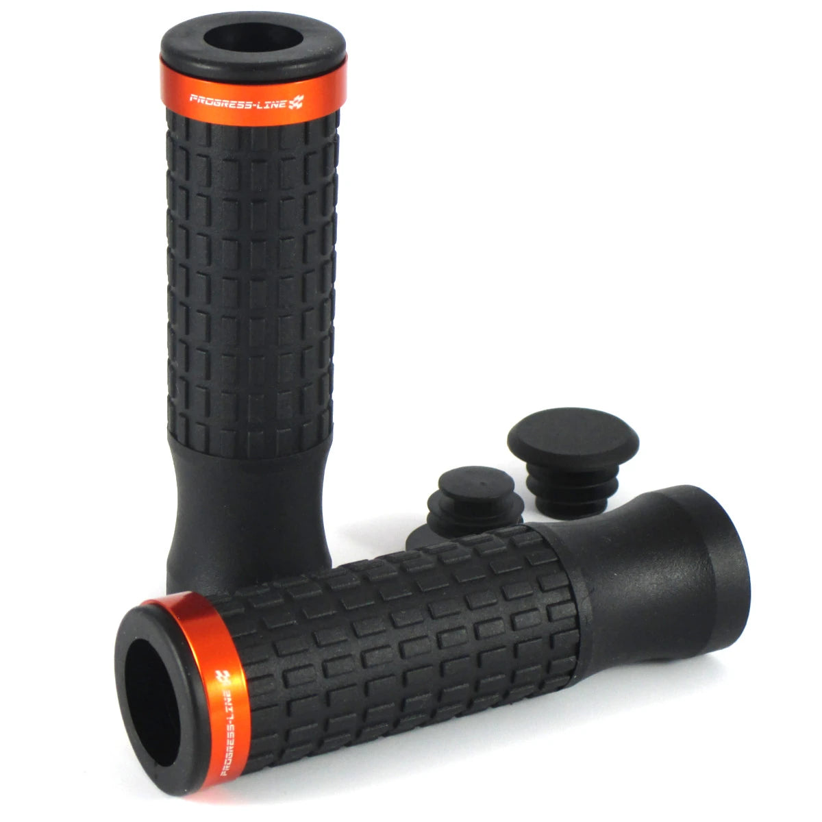 Lenkergriffe SELECT 2, Orange, 7/8 Zoll (22,2 mm), 120 mm, Gummi, Alu