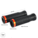 Lenkergriffe SELECT 2, Orange, 7/8 Zoll (22,2 mm), 120 mm, Gummi, Alu