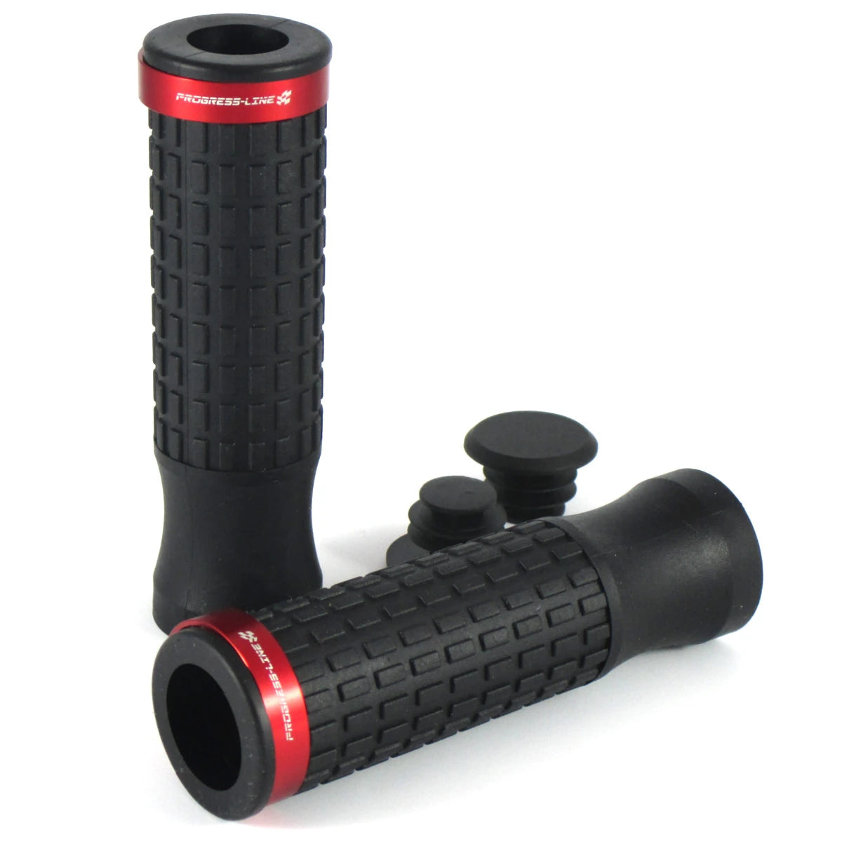 Lenkergriffe SELECT 2, Rot, 7/8 Zoll (22,2 mm), 120 mm, Gummi, Alu