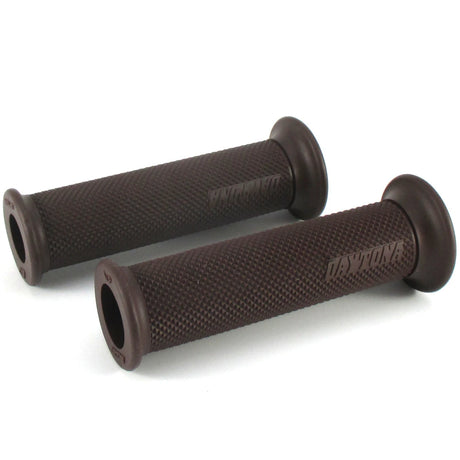 Lenkergriffe Daytona GGD-BASE, Braun, 7/8 Zoll (22,2 mm), 125 mm