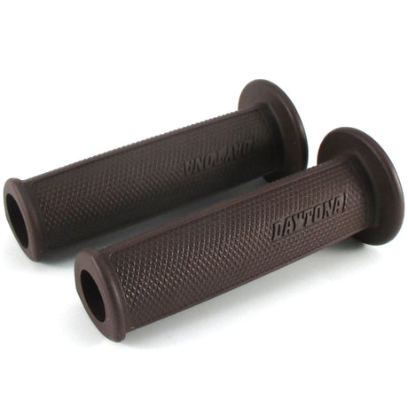 Lenkergriffe Daytona GGD-DELTA, Braun, 7/8 Zoll (22,2 mm), 125 mm