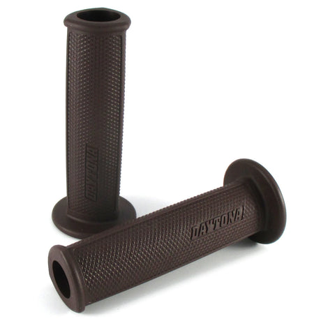 Lenkergriffe Daytona GGD-DELTA, Braun, 7/8 Zoll (22,2 mm), 125 mm