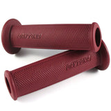 Lenkergriffe Daytona GGD-DELTA, Rot, 7/8 Zoll (22,2 mm), 125 mm