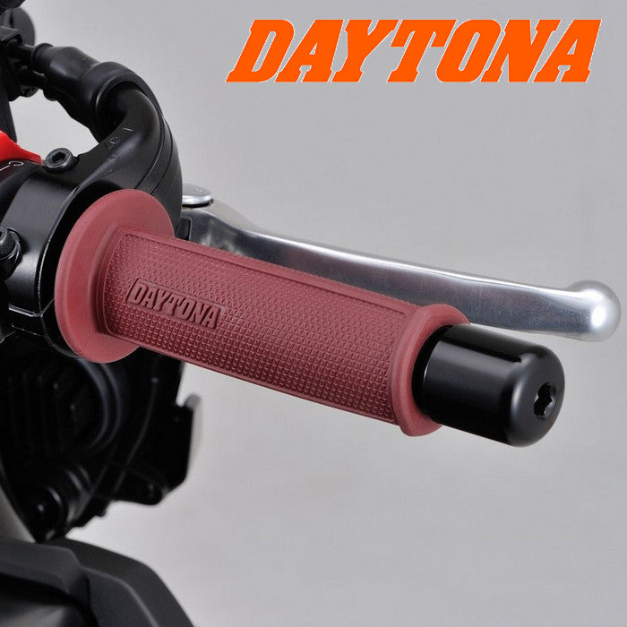 Lenkergriffe Daytona GGD-DELTA, rot, 7/8 Zoll (22,2 mm), 125 mm