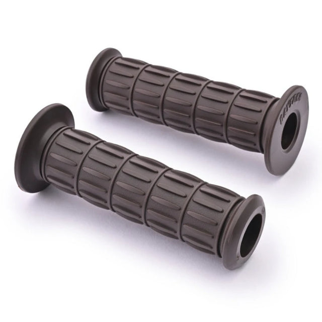 Lenkergriffe DAYTONA GGD-CLASSIC, Braun, 7/8 Zoll (22,2 mm), 122 mm
