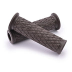 Lenkergriffe DAYTONA GGD-KNIT, braun,  7/8 Zoll (22,2 mm), 122 mm