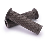 Lenkergriffe DAYTONA GGD-KNIT, braun,  7/8 Zoll (22,2 mm), 122 mm