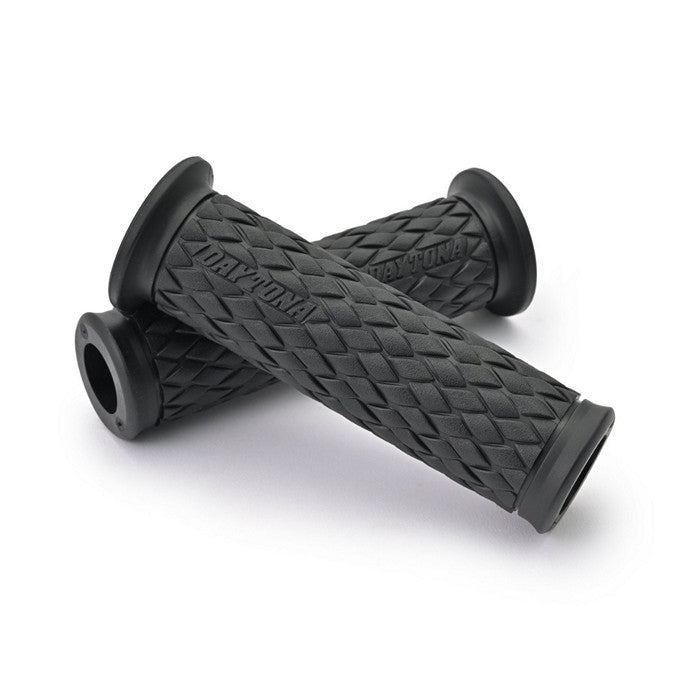 Lenkergriffe DAYTONA GGD-KNIT, schwarz, 7/8 Zoll (22,2 mm), 122 mm