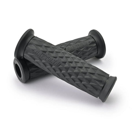 Lenkergriffe DAYTONA GGD-GRID, Schwarz, 7/8 Zoll (22,2 mm), 122 mm
