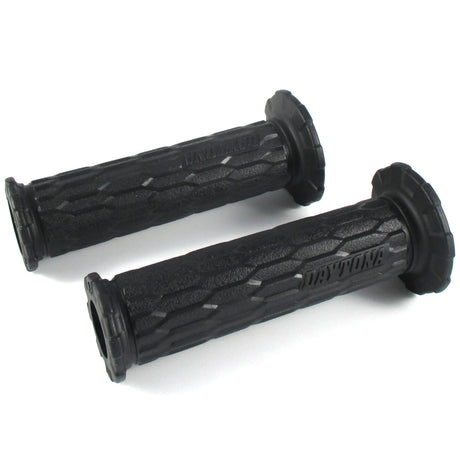 Lenkergriffe Daytona GGD-AMI, Schwarz, 7/8 Zoll (22,2 mm), 125 mm