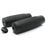 Lenkergriffe CUSTOM, Schwarz, 7/8 Zoll (22,2 mm), 125 mm, Gummi, Alu