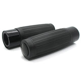 Lenkergriffe CUSTOM, Schwarz, 7/8 Zoll (22,2 mm), 125 mm, Gummi, Alu
