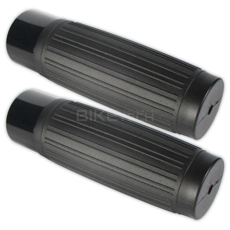 Lenkergriffe CUSTOM, schwarz, 1 Zoll (25,4 mm), 125 mm, Gummi, Alu