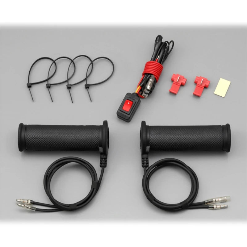 Heizgriffe Paar Daytona Scooter Schwarz, 1-stufig, Ø Innen 22/25 mm, Länge 115 mm