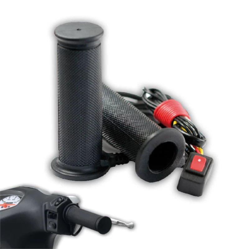 Heizgriffe Paar Daytona Scooter Schwarz, 1-stufig, Ø Innen 22/25 mm, Länge 115 mm