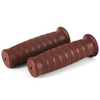 Lenkergriffe BOBBER 2, braun, 7/8 Zoll (22,2 mm), 125 mm
