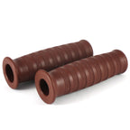 Lenkergriffe BOBBER 2, braun, 7/8 Zoll (22,2 mm), 125 mm