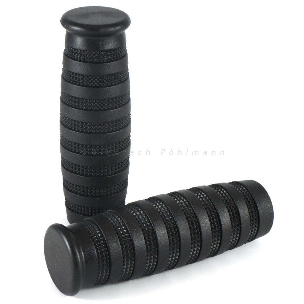Lenkergriffe BOBBER 3, schwarz, 1 Zoll (25,4 mm), 125 mm