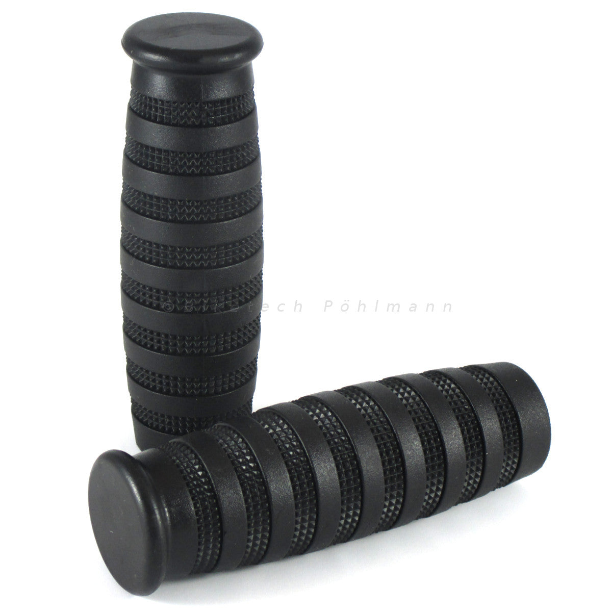 Lenkergriffe BOBBER 3, schwarz, 1 Zoll (25,4 mm), 125 mm